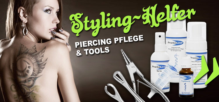 Piercing-Pflege & Zubehör